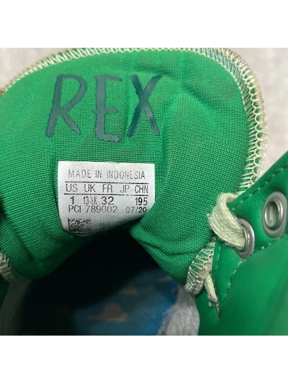 Adidas Disney Pixar Toy Story Rex Top Ten Hi sneakers